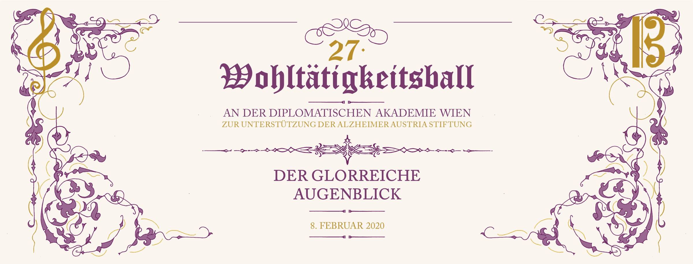 27th Charity Ball an der Diplomatischen Akademie Wien 27th Charity Ball an der Diplomatischen Akademie Wien